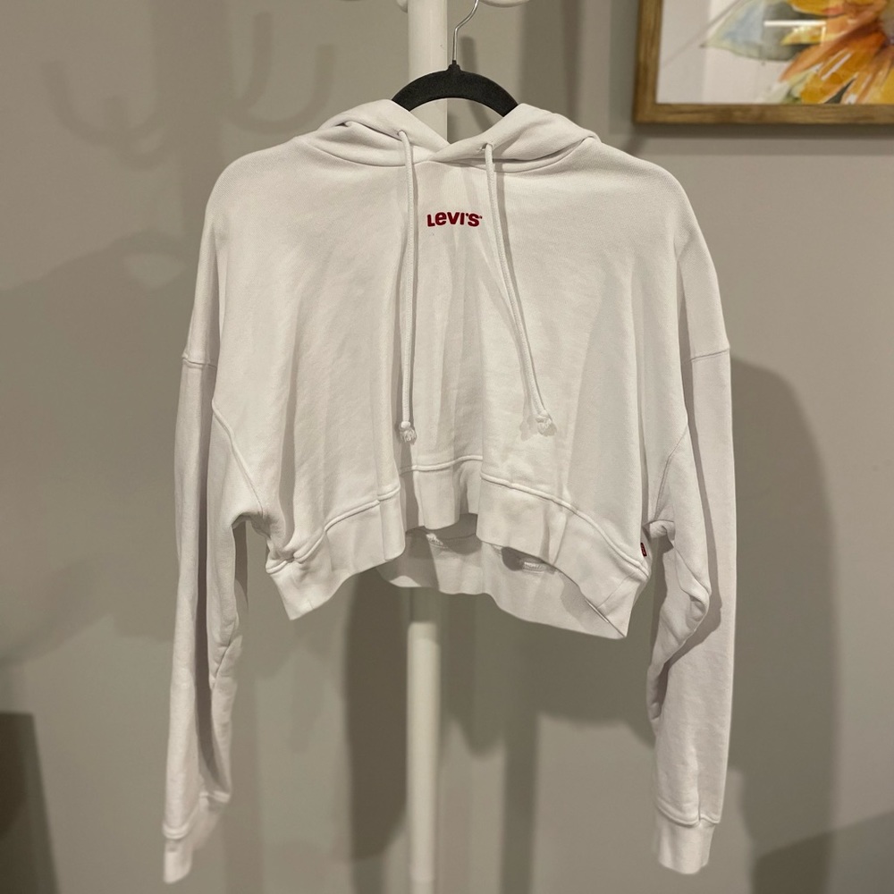 Cropped Levi’s Hoodie